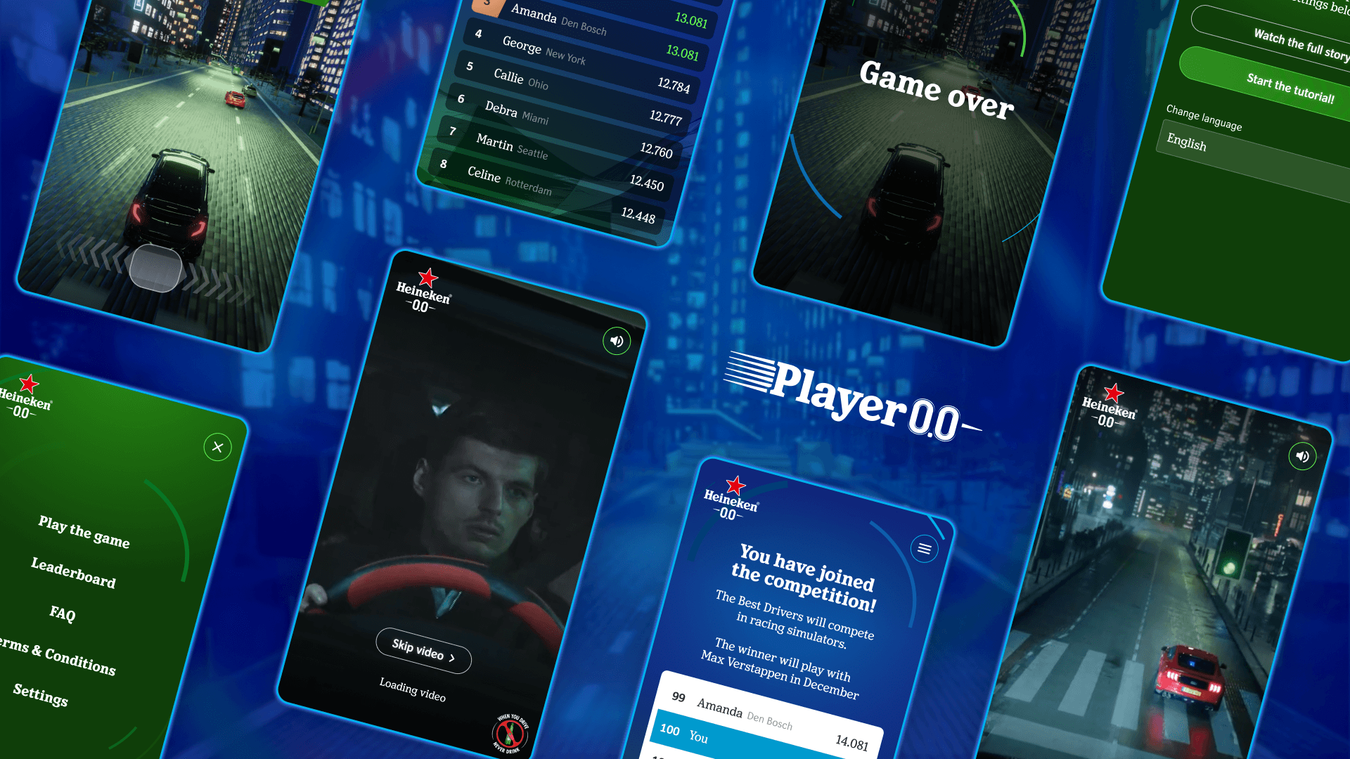 Heineken 0.0 Race Game